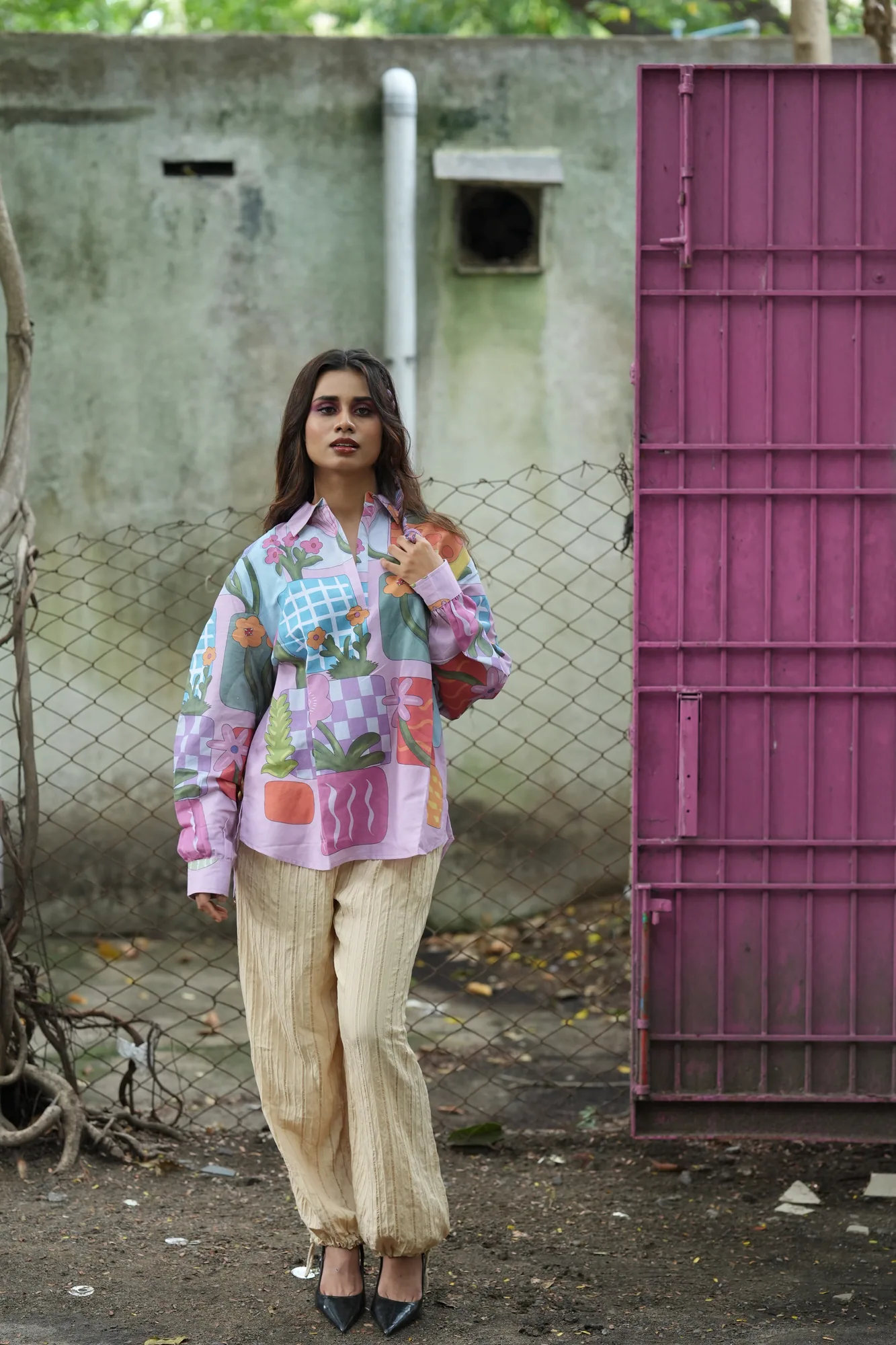 Pastel Patchwork Shirt
