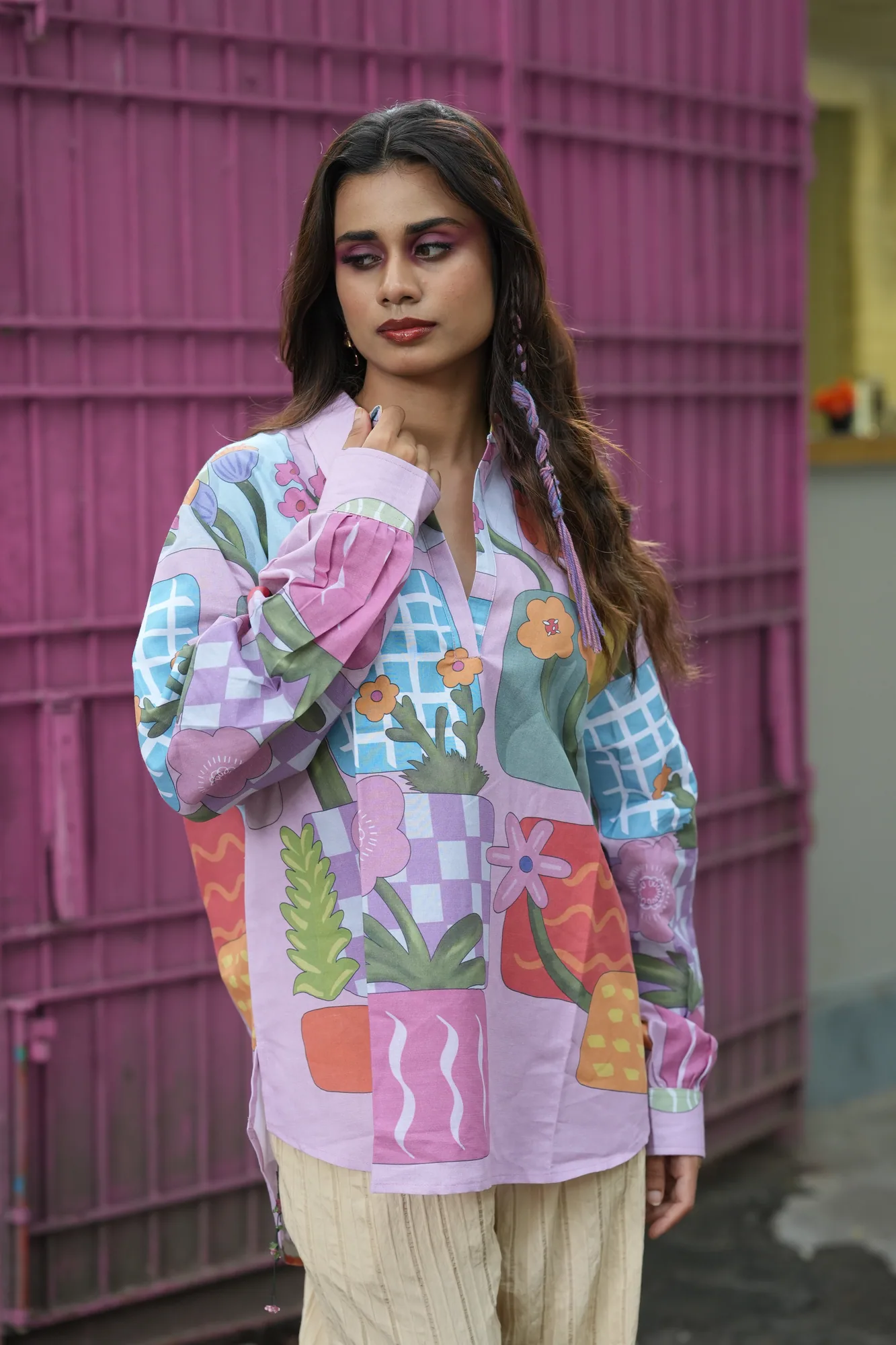 Pastel Patchwork Shirt