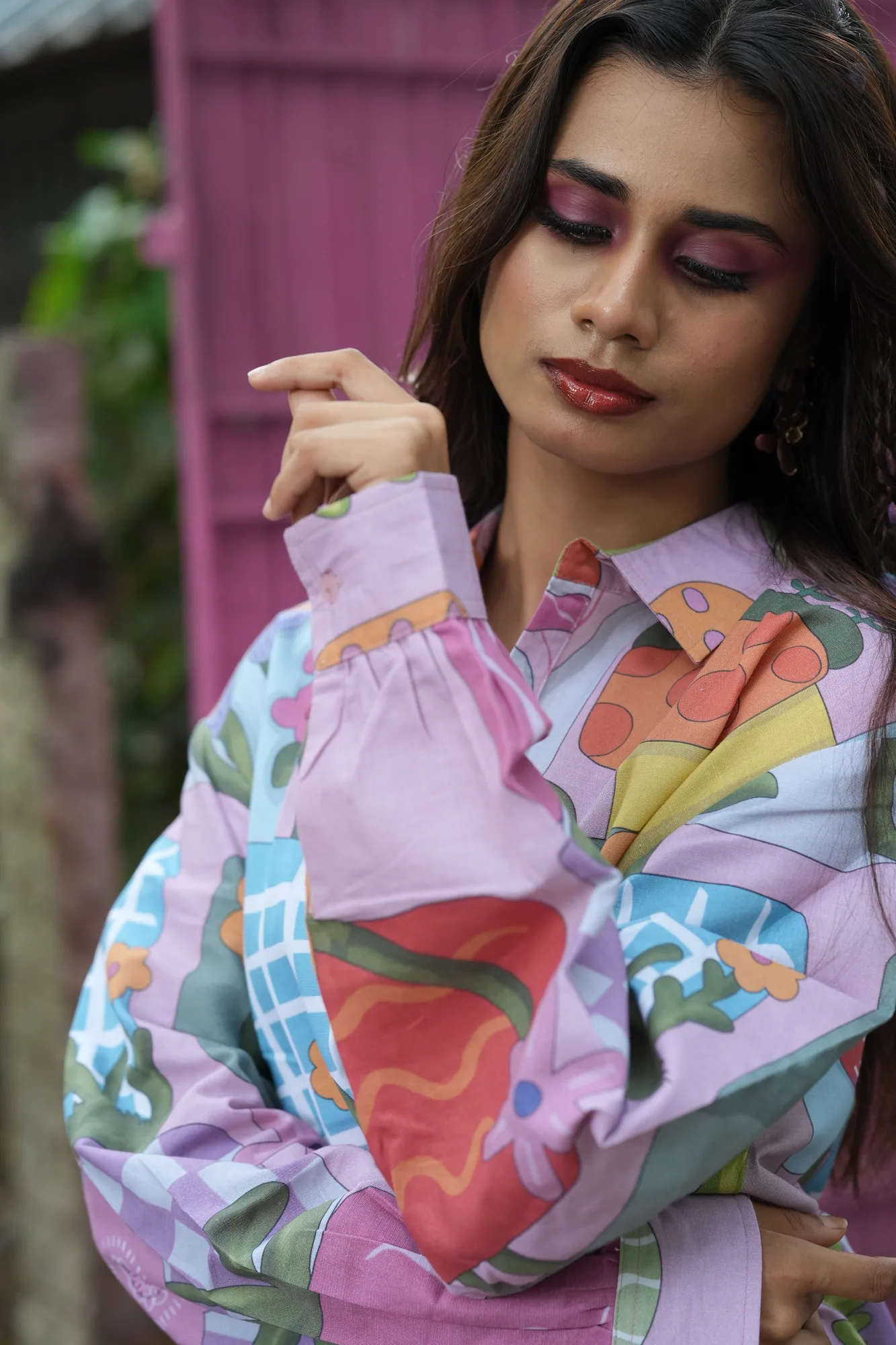 Pastel Patchwork Shirt