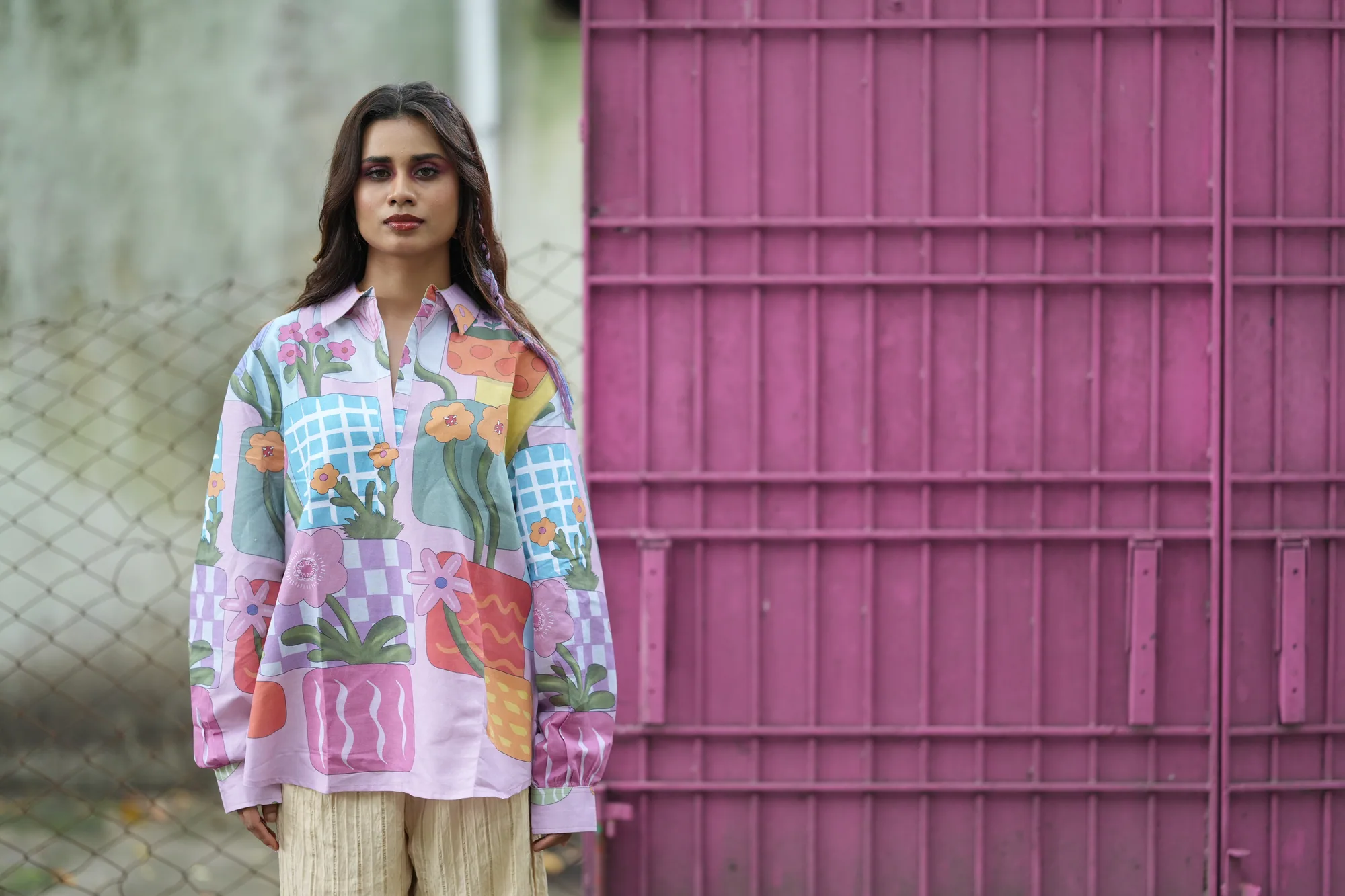 Pastel Patchwork Shirt